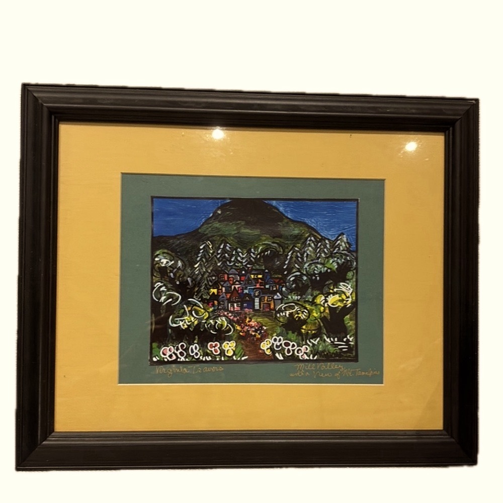 Original Artwork Signed by Artist Virginia Travers